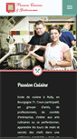 Mobile Screenshot of passion-cuisine.com